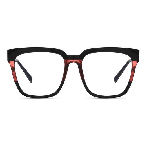Romeo Schwarze Quadratische Brille