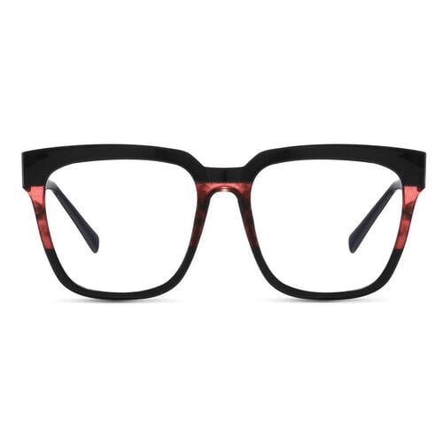 Romeo Schwarze Quadratische Brille