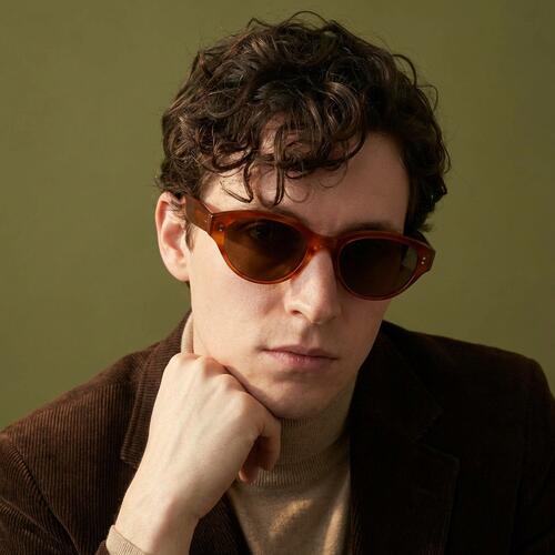 Davies Tortoise Oval Sunglasses