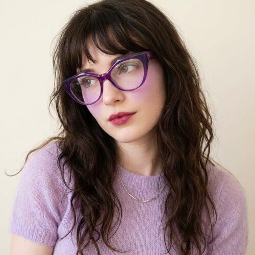 Stilwell Gafas Cat Eye Moradas