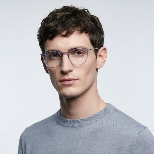 Jordan Gray Round Glasses