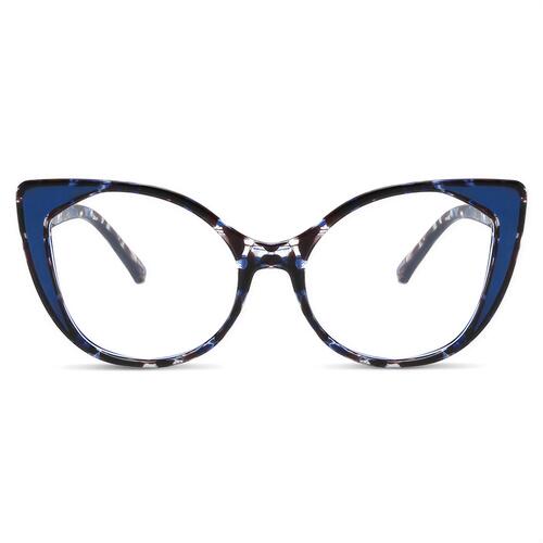 Moulton Blue Cat Eye Glasses