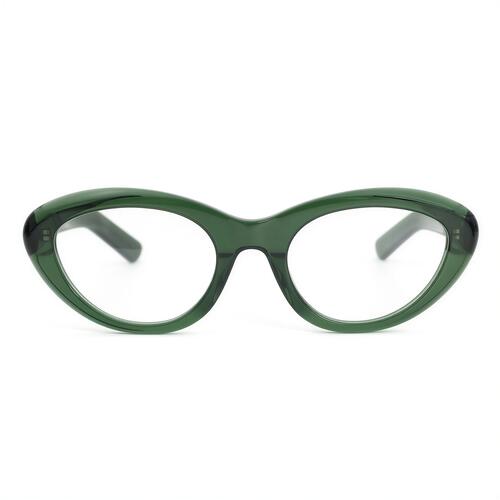 Wright Grüne Cat Eye Brille