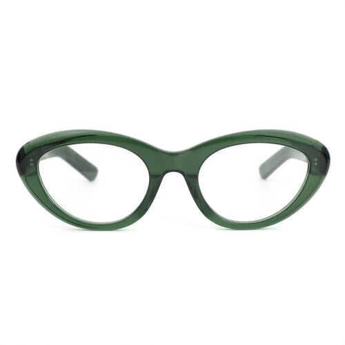 Wright Grüne Cat Eye Brille