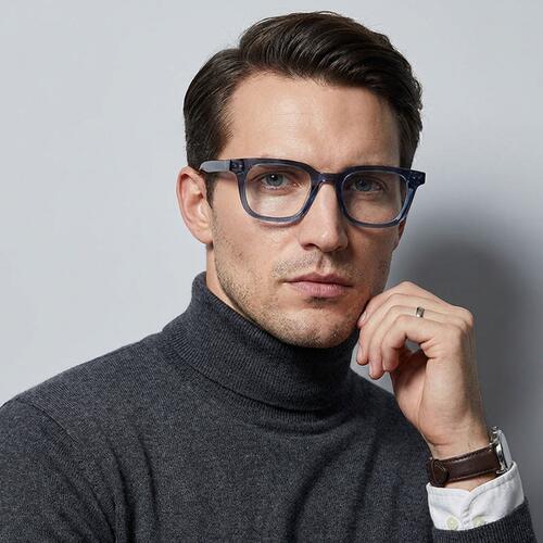 Robin Gafas Cuadradas Azules