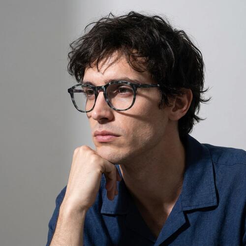 Erik Gray Round Glasses