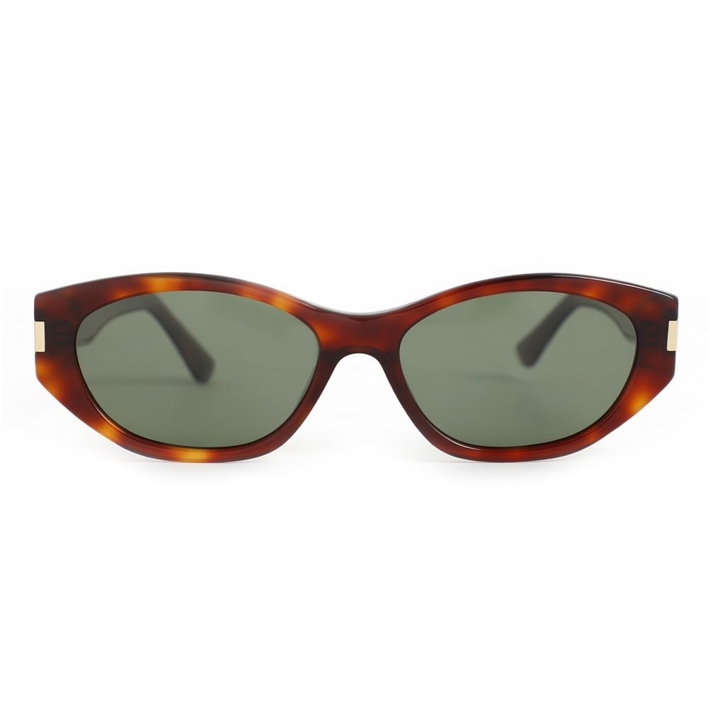 Ellis Havanna Rechteckige Sonnenbrille