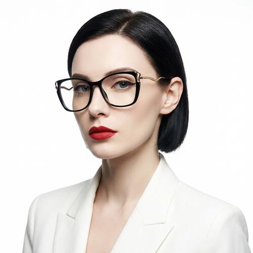 Henry Gafas Cat Eye Negras
