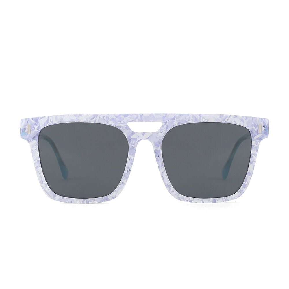 Lynes Blaue Pilot Sonnenbrille