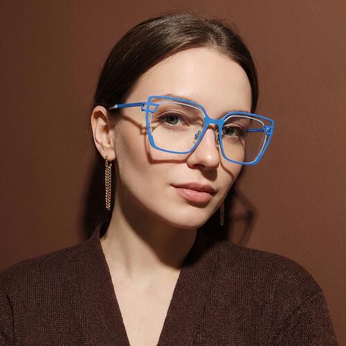 Annabelle Gafas Cat Eye Azules
