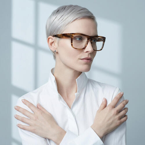 Mitchell Brown Aviator Glasses