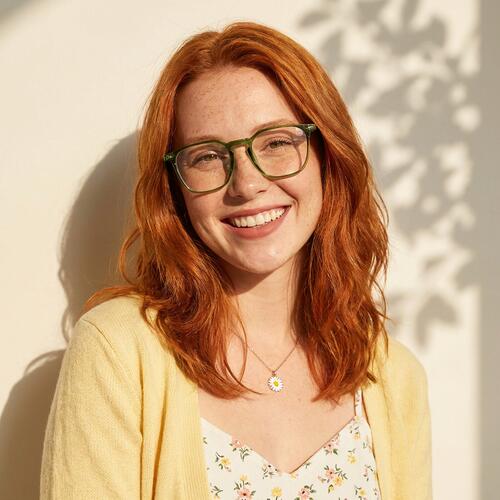 Samantha Gafas Cuadradas Verdes