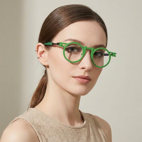 Beck Grüne Runde Brille