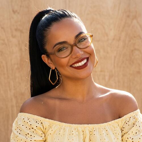 Ward Brown Oval Glasses