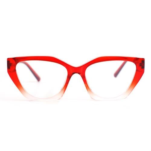 Nathaniei Rote Cat Eye Brille