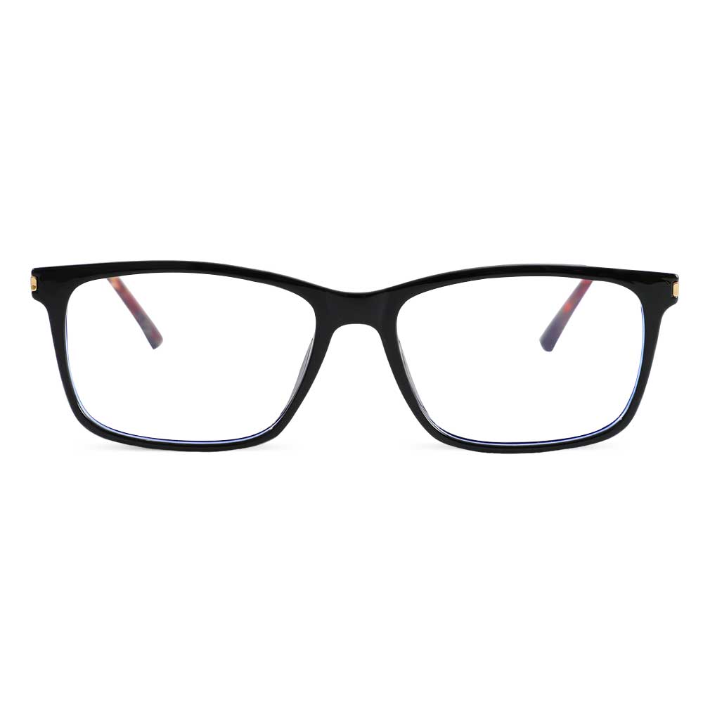 Sapir Schwarze Rechteckige Brille