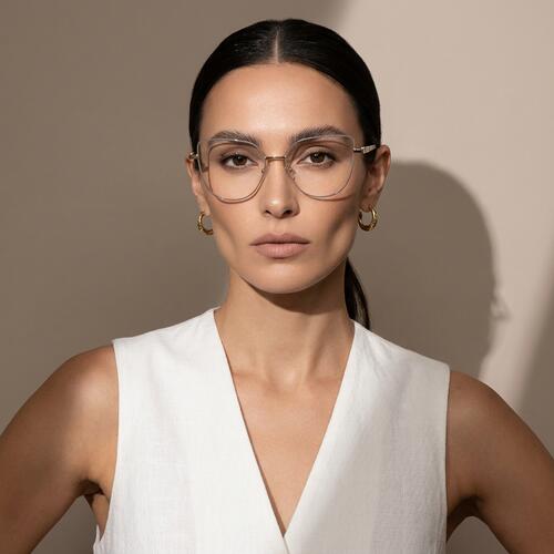 Francesca Gray Cat Eye Glasses