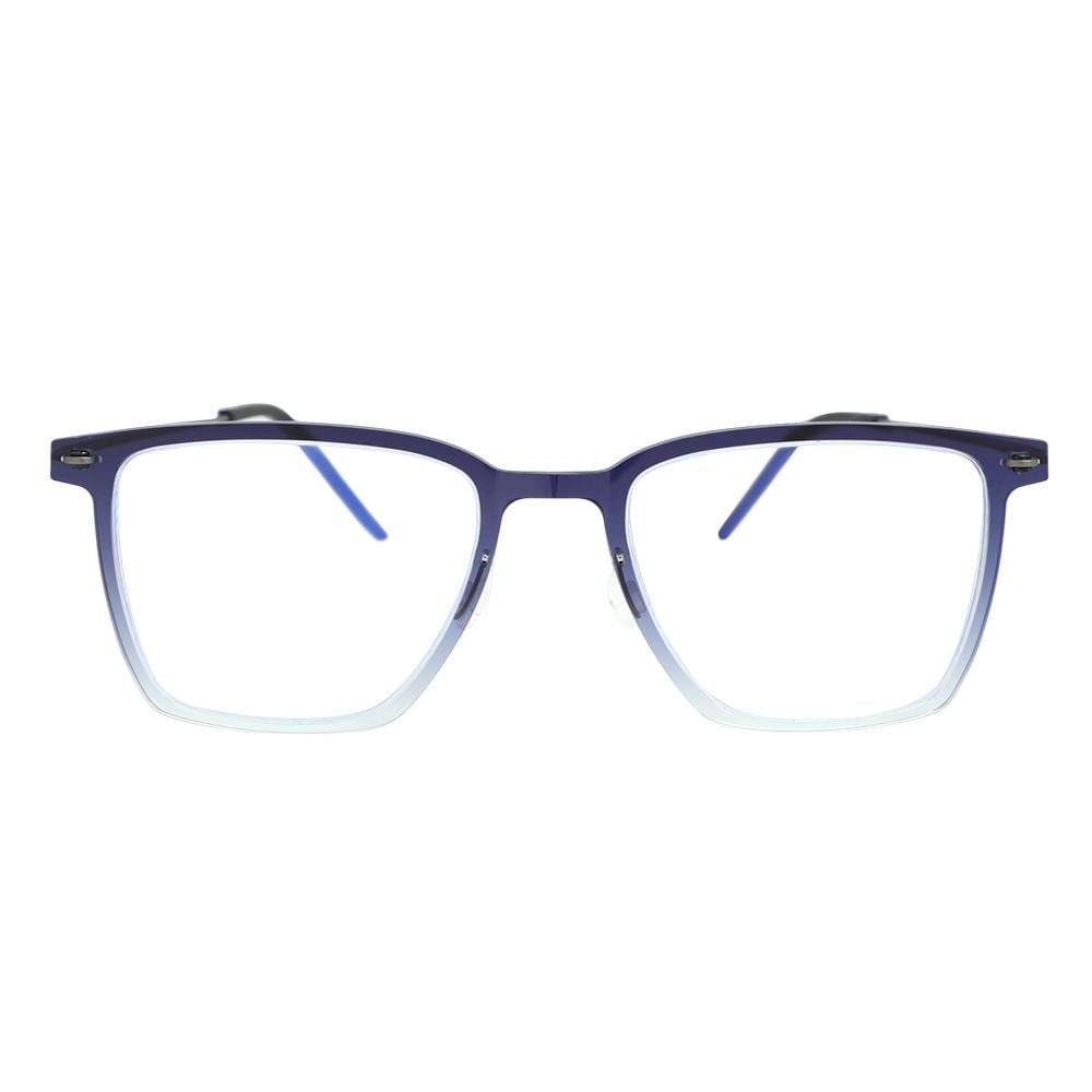 Quinn Blaue Quadratische Brille