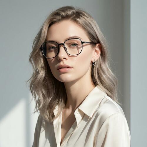 Enoch Lunettes Carrées Noires