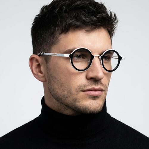 Dubois Schwarze Quadratische Brille