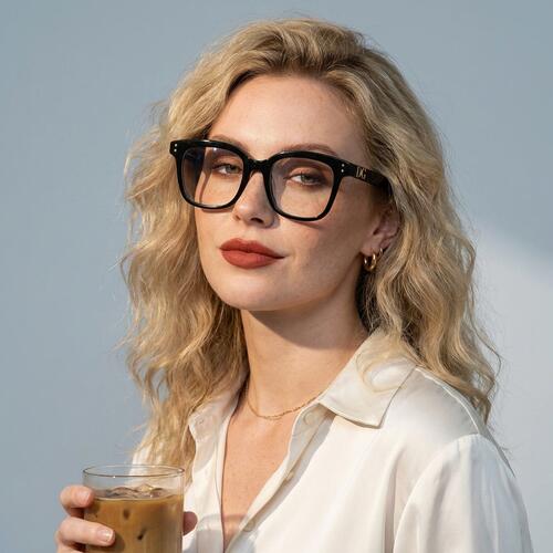 Garland Gafas Cuadradas Negras