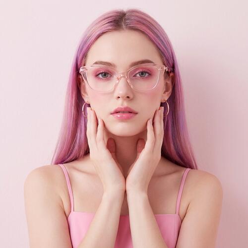 Bertina Gafas Cat Eye Rosas