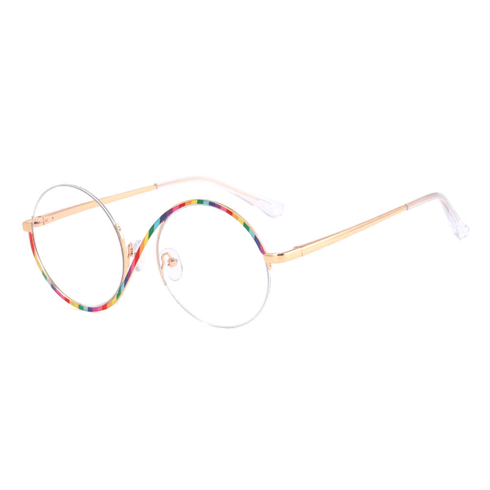 Hilary Multicolor Round Glasses