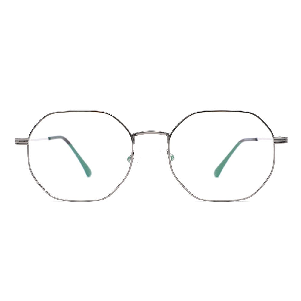 Trollpoe Graue Geometrische Brille