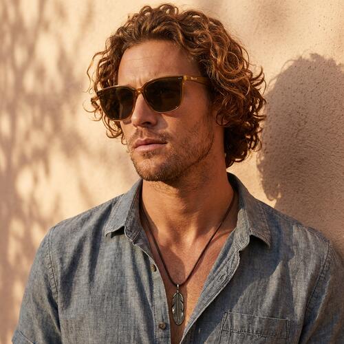 Joseph Gafas de sol Cuadradas Marrones