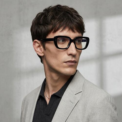 Wallis Gafas Rectangulares Negras