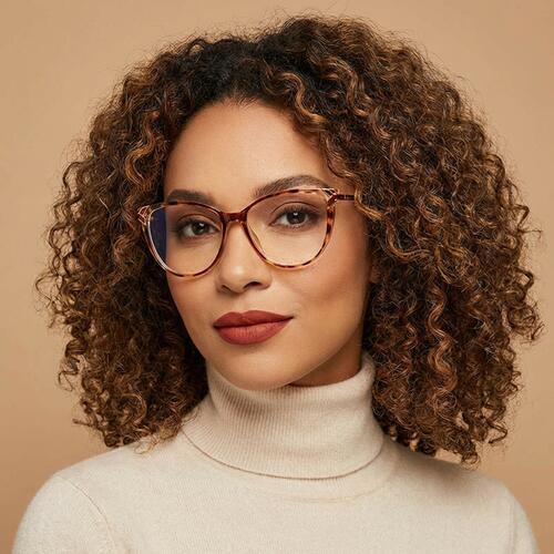 Eleano Lunettes Cat Eye Écaille