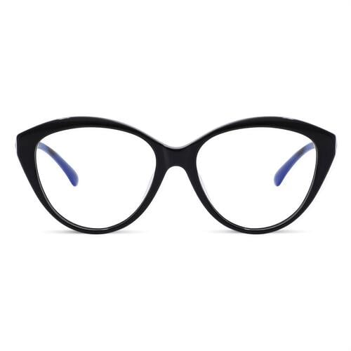 Babbie Schwarze Cat Eye Brille