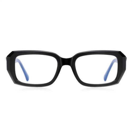 Carliy Schwarze Rechteckige Brille