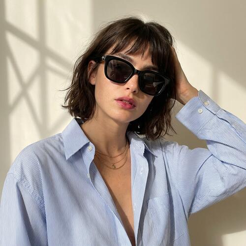 Diana Gafas de sol Cuadradas Negras