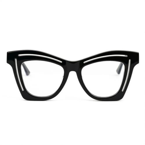Scotty Schwarze Cat Eye Brille