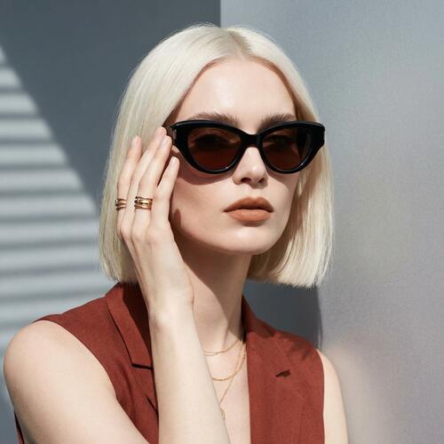 Jacob Black Cat Eye Sunglasses