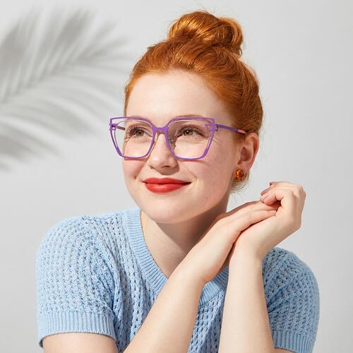 Annabelle Lila Cat Eye Brille