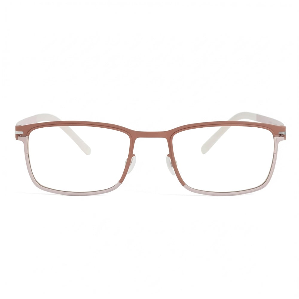 Barnes Braune Rechteckige Brille