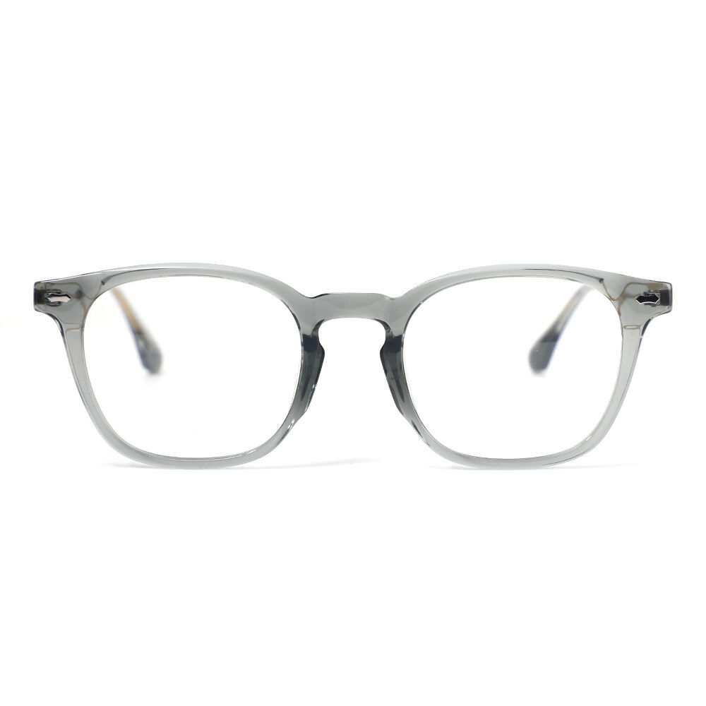 Pepys Gray Square Glasses