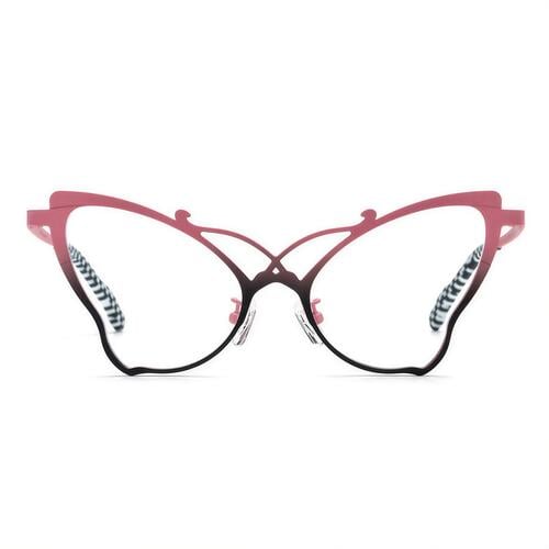 Vaugha Pink Cat Eye Glasses