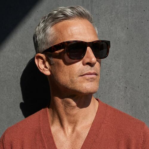 Matthew Tortoise Square Sunglasses