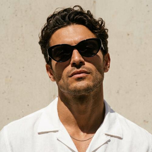 Dean Gafas de sol Cat Eye Negras