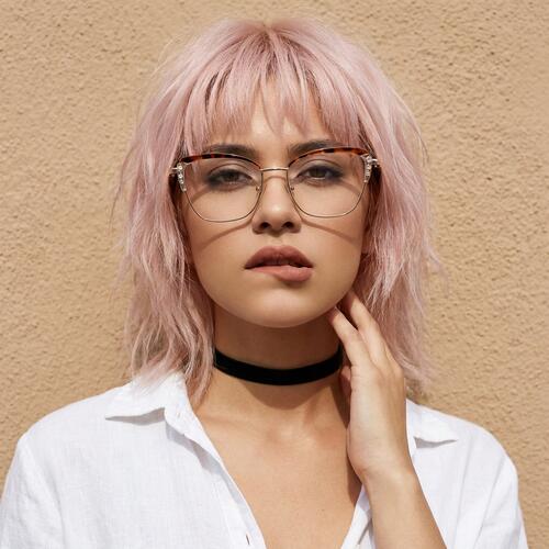 Britney Havanna Cat Eye Brille