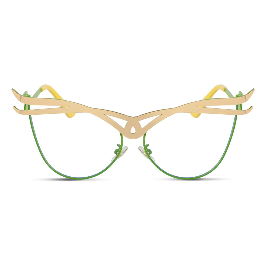 Regan Green Cat Eye Glasses