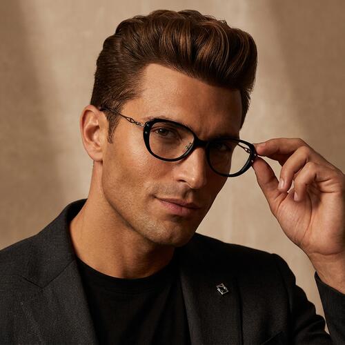 Veronica Black Cat Eye Glasses