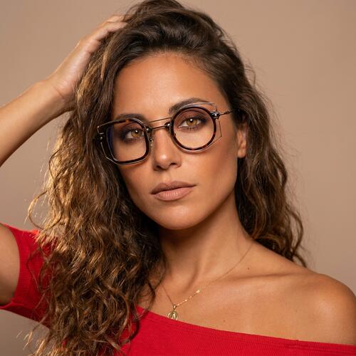 Frank Havanna Quadratische Runde Brille