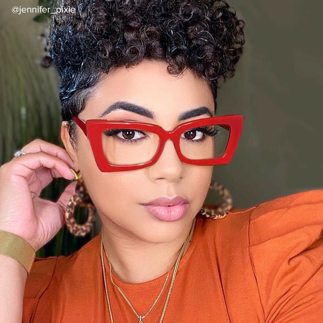 Michaely Red Cat Eye Glasses