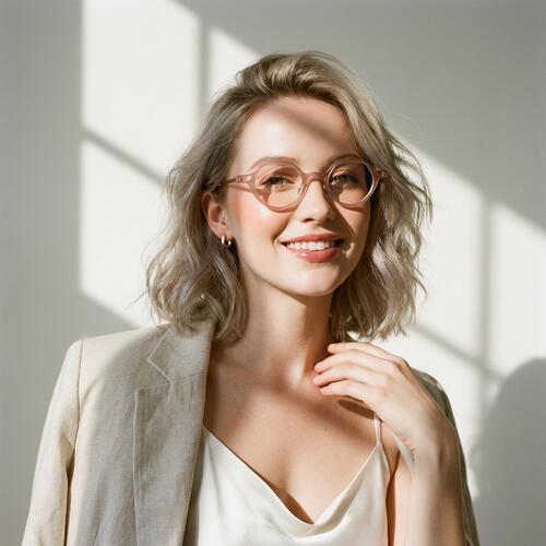 Payne Gafas Geométricas Rosas