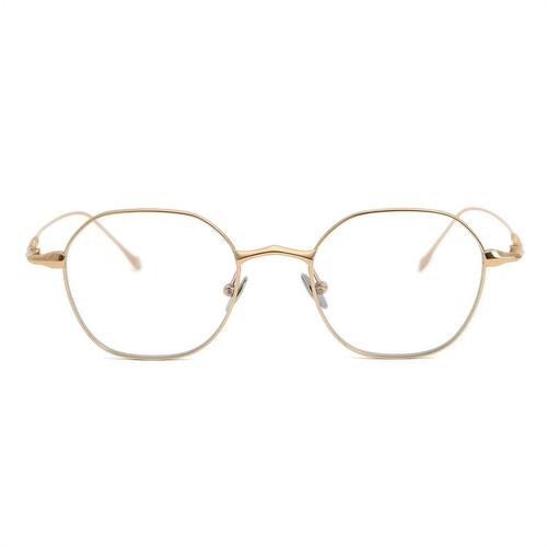 Remi Goldene Quadratische Brille
