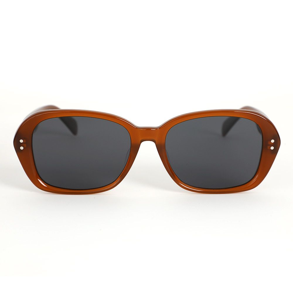 Bennett Braune Quadratische Sonnenbrille